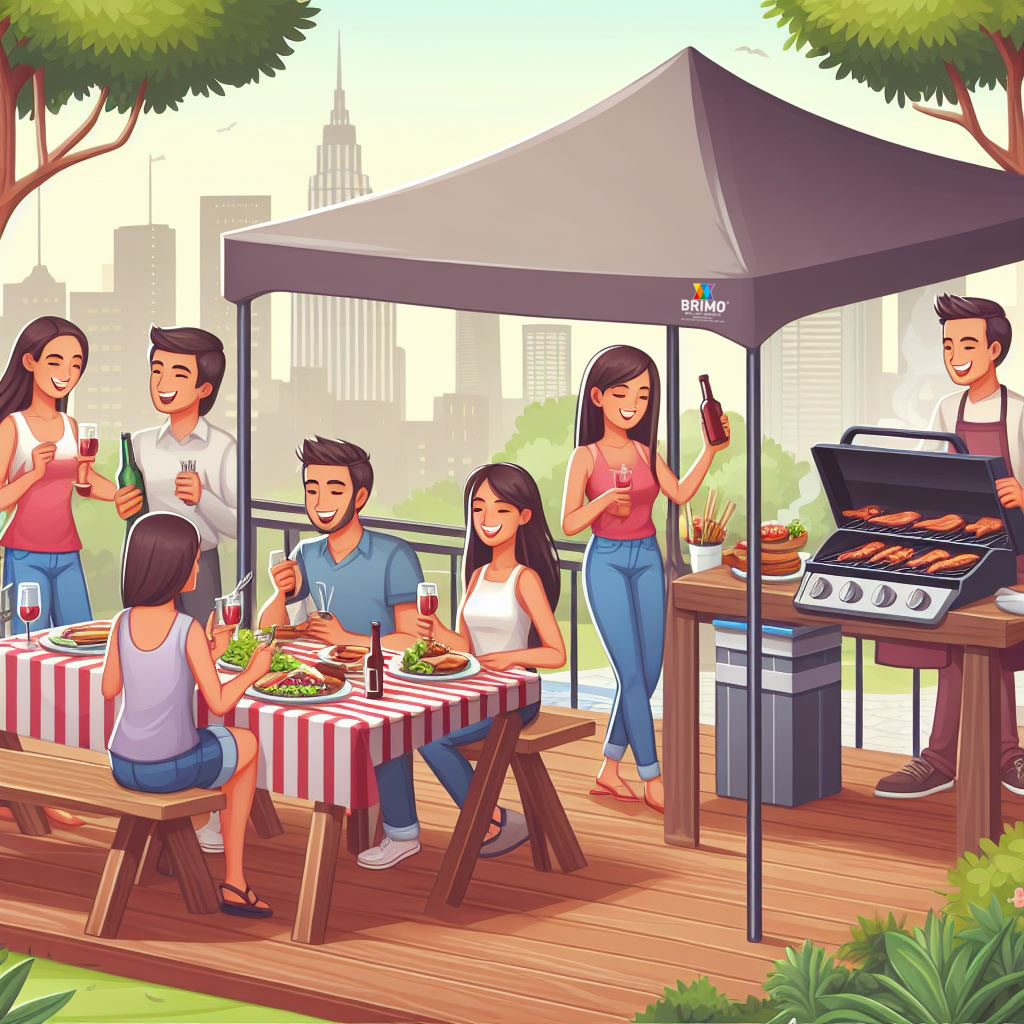 Gazebo richiudibile professionale